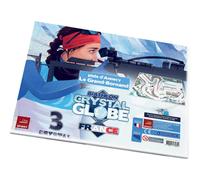 SWEET NOVEMBER Biathlon Cristal Globe - Le Grand Bornand - Unisex - Blanco / Azul - talla única- modelo 2026