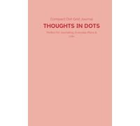 Sweet Peach Dot Grid Notebook, 6 x 9 in, 100 Pages, 5mm Dotted: Softcover compact journal for daily plans, lists, and mindful writing