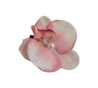Sweet Phalaenopsis - Horquilla para el pelo con diseño de flores coreanas, accesorios para el pelo femenino, perla