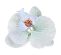 Sweet Phalaenopsis - Horquilla para el pelo con diseño de flores de moda 2024 con perlas florales para mujer, tocado único para mujer