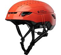 Sweet Protection Casco Ascender MIPS, Unisex-Adult, Brillo Flame Naranja, Medium
