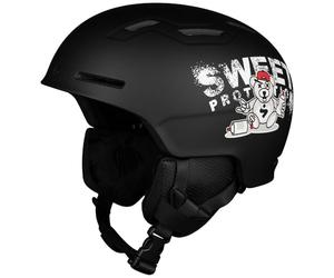 Sweet Protection Casco Unisex Youth Winder JR, Black Teddy, S