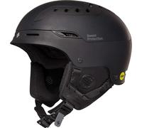 Sweet Protection Unisex - Casco de esquí y Snowboard para Adultos, Dirt Black, ML