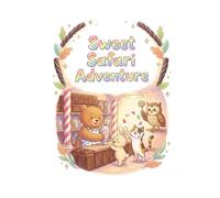 Sweet Safari Adventure: Colouring book for children
