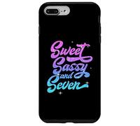 Sweet Sassy and Seven | Séptimo Cumpleaños | 7 Años Carcasa para iPhone 7 Plus/8 Plus