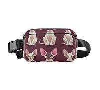 Sweet Savannah Cats - Riñonera cruzada para pasaporte, color beige, riñonera para entrenamiento, correr, Color08, 1 Size