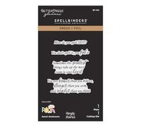 Sweet Sentiments Press + juego de placa de aluminio y troqueles con historias simples