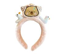 Sweet Simple - Diadema de felpa antideslizante para mujer, delicados anillos hechos a mano