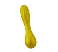 Sweet Smile Flexible Swirl Vibrador Gold 16,0 cm