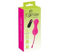 Sweet Smile RC Bola de amor vibratoria Pink, Negro 16,4 cm