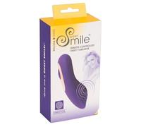 Sonrisa Panty - vibrador recargable y remoto (lila)