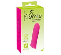 Bala vibradora Smile - potente y recargable (rosa)