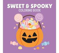 Sweet & Spooky: A Cute and Creepy Halloween Coloring Book for Adults and Teens with Cozy Kawaii Monsters, Spooky Ghosts, and Whimsical Autumn Scenes