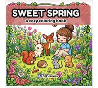 Sweet Spring: A cozy coloring book (Mundo Kawaii)