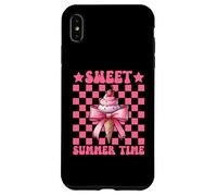 Sweet Summer Time Ice Cream Cono Chica Mamá Rosa Coqueta Arco Carcasa para iPhone XS MAX