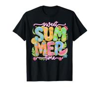 Sweet Summer Time Retro Sweet Summer Time Chica Mujer Camiseta