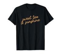 Sweet Tea & Sunshine, Escritura Minimalista del Sur del Camiseta