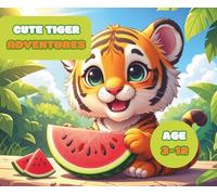 Sweet Tiger: Cute and Fun Coloring Book for Kids - 50 Adorable Pages of Tigers, Jungle Friends, and Playful Adventures | Every Other Page Includes ... - Cute and Fun Coloring Adventures for Kids)