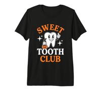 Sweet Tooth Club - Divertido Dicho Truco o Trato Dulce Dulce Halloween Camiseta Premium