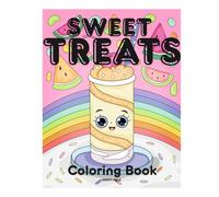 Sweet Treats Coloring Book: A chibi-style coloring book (Color with Chibi)
