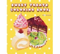 Sweet Treats Coloring Book. Pastel dessert coloring book for art therapy. Dessert lover’s coloring book gift idea. Moments of Calm Coloring Book for ... and cupcake coloring pages for all ages.