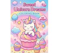Sweet Unicorn Dreams: A Magical Kawaii Coloring Book for Kids