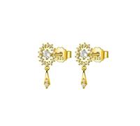 Sweet Water Drop Stud Earrings For Women Wedding