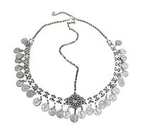 Sweet Wedding Headpiece Bridal Head Chain Hair Jewelry for Women Rhinestone Forehead Headband Accessories para ocasiones especiales y festivales(Silver 3)