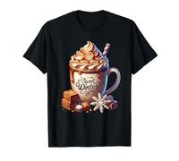 Sweet Winter Wonderland Decor For Women Toffee Hot Cocoa Camiseta