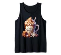 Sweet Winter Wonderland Decor For Women Toffee Hot Cocoa Camiseta sin Mangas