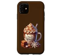 Sweet Winter Wonderland Decor For Women Toffee Hot Cocoa Carcasa para iPhone 11
