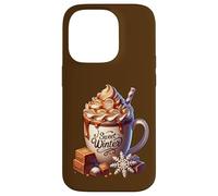 Sweet Winter Wonderland Decor For Women Toffee Hot Cocoa Carcasa para iPhone 14 Pro