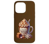 Sweet Winter Wonderland Decor For Women Toffee Hot Cocoa Carcasa para iPhone 14 Pro MAX