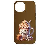 Sweet Winter Wonderland Decor For Women Toffee Hot Cocoa Carcasa para iPhone 15