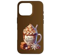 Sweet Winter Wonderland Decor For Women Toffee Hot Cocoa Carcasa para iPhone 16 Pro