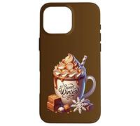 Sweet Winter Wonderland Decor For Women Toffee Hot Cocoa Carcasa para iPhone 16 Pro MAX