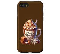 Sweet Winter Wonderland Decor For Women Toffee Hot Cocoa Carcasa para iPhone SE (2020) / 7/8