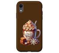 Sweet Winter Wonderland Decor For Women Toffee Hot Cocoa Carcasa para iPhone XR