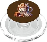Sweet Winter Wonderland Decor For Women Toffee Hot Cocoa PopSockets PopGrip para MagSafe