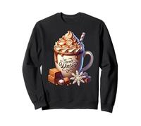 Sweet Winter Wonderland Decor For Women Toffee Hot Cocoa Sudadera
