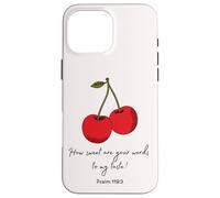 Sweet Words to My Taste Psalm119:103 Biblia Faith Based cover Carcasa para iPhone 16 Pro Max