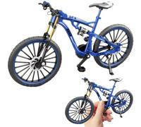 SWEETBIUTI Simulación de Bicicleta de Dedo aleación de Juguete de Dedos Mini Bicicleta con Bicicleta Plegable de Parte 1: 8 Escala con decoración Absorbente de Choque para niños y coleccionistas