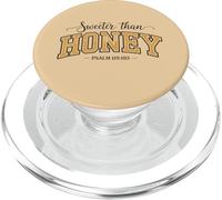 Sweeter Than Honey Salmo Cute Vintage Christian Faith PopSockets PopGrip para MagSafe