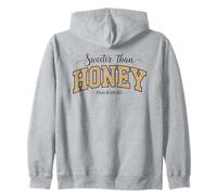 Sweeter Than Honey Salmo Cute Vintage Christian Faith Sudadera con Capucha