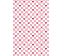 Sweetheart Checkerboard Journal: A Cute Pink Gingham Notebook with Hearts - Perfect for Valentine's Day, Notes & Daily Thoughts