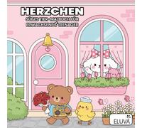 Sweetheart Herzchen: Süßes Tier-Malbuch für Erwachsene und Teenager - Valentinstag Edition
