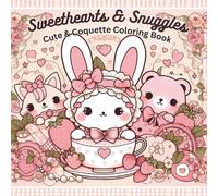 Sweethearts & Snuggles: Cute & Coquette Animals Coloring Book