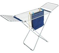 sweethome Tendedero de Aluminio Plegable Extra Fuerte fácil de Usar 20 Metros (Azul)