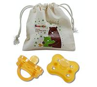 Sweetie Chupete de goma en forma de estrella de goma natural con pezón simétrico de 1 unidad (6-12 medianos)