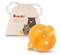 Sweetie - Chupete de goma natural redondeado, 1 unidad (12-18 grande)